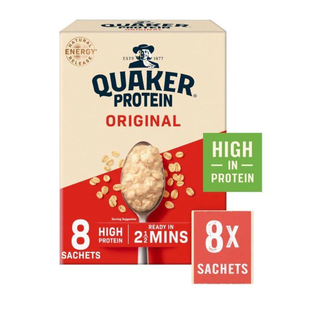 Νιφάδες Βρώμης Ολικής Άλεσης Quaker Oat So Simple Protein Original 302g