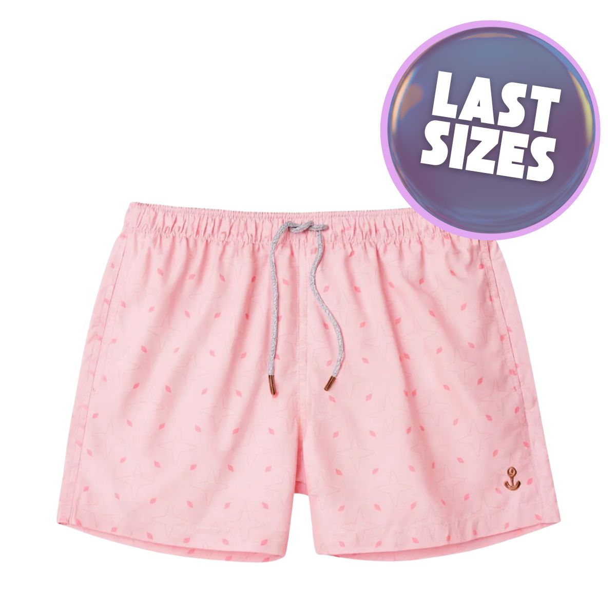 Μαγιό Retromarine Stars Swim Shorts Pink