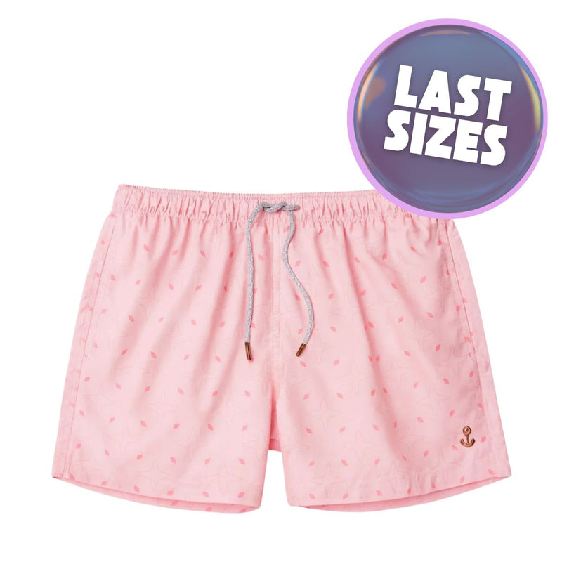 Μαγιό Retromarine Stars Swim Shorts Pink