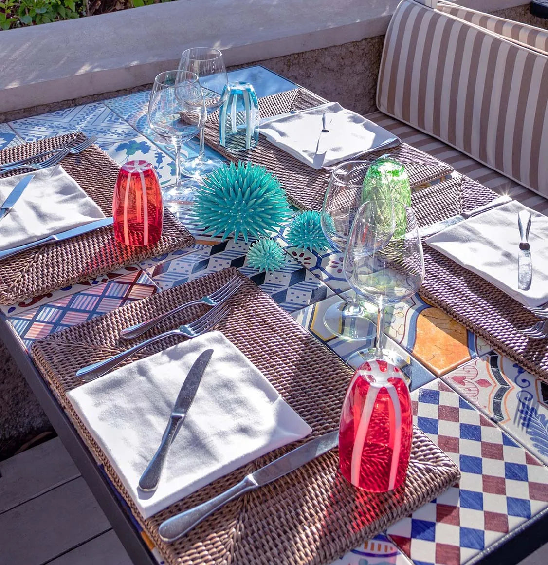 Διακοσμητικό Χώρου Ricciocaprese Riccio Decor Aquamarine 