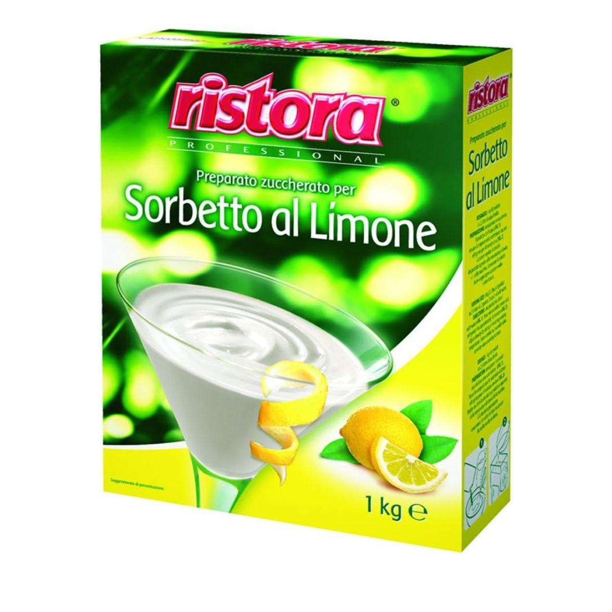 Μείγμα για Σορμπέ με Γεύση Λεμόνι Ristora Sorbetto al Limone