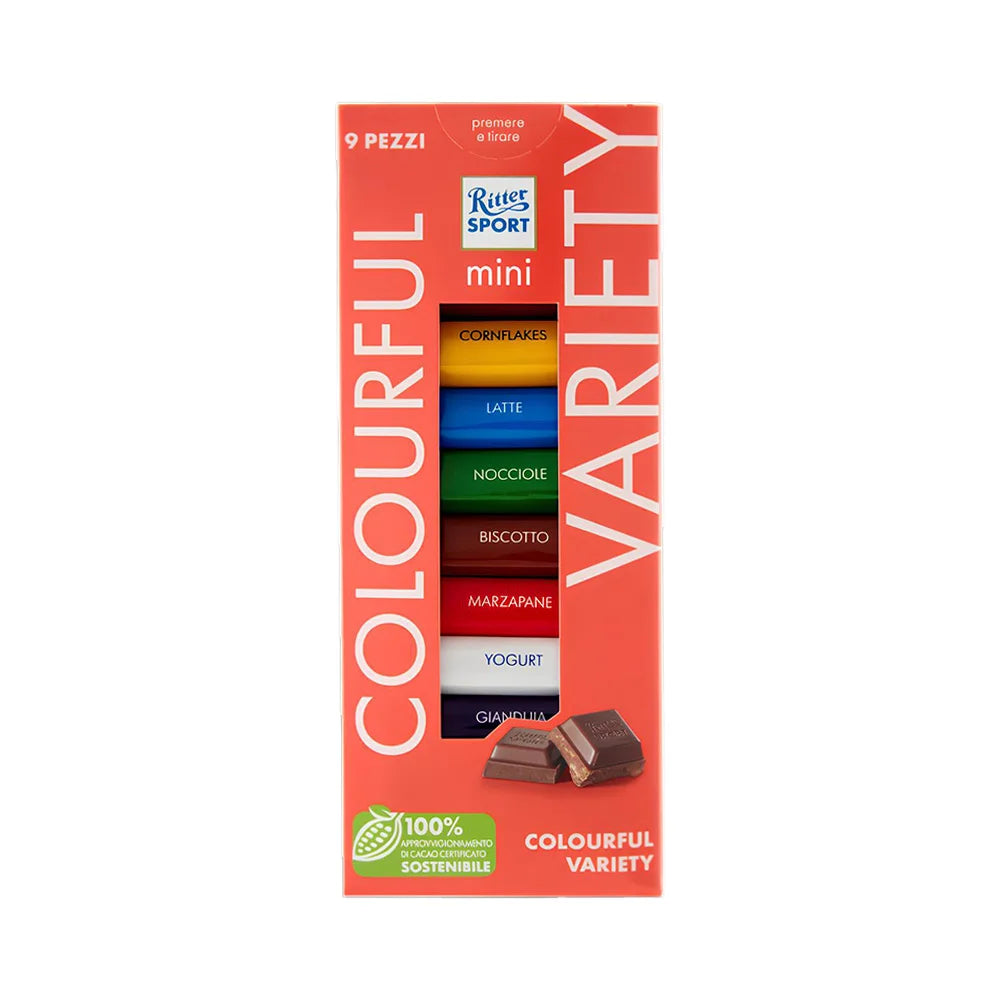 Συλλογή Σοκολάτες Ritter Sport Mini Chocolate Mix Tower 150g