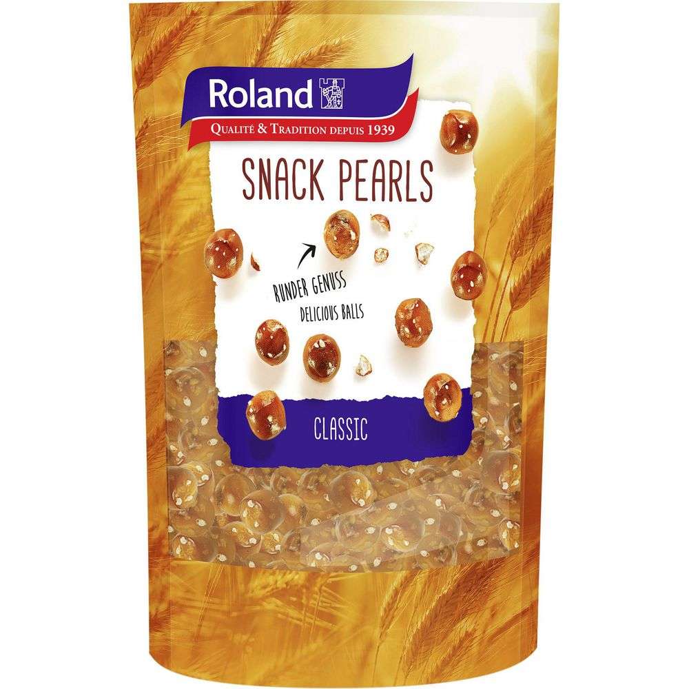 Αλμυρό Σνακ Roland Snack Pearls Original 100g