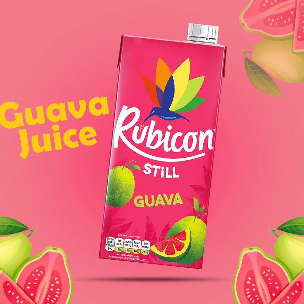 Φρουτοποτό Γκουάβα Rubicon Guava Still Juice Drink 1Lt
