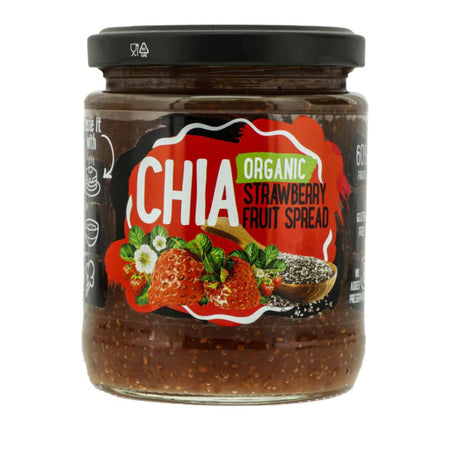 Μαρμελάδα Φράουλα με Σπόρους Τσία Rudolfs Chia Organic Strawberry Fruit Spread