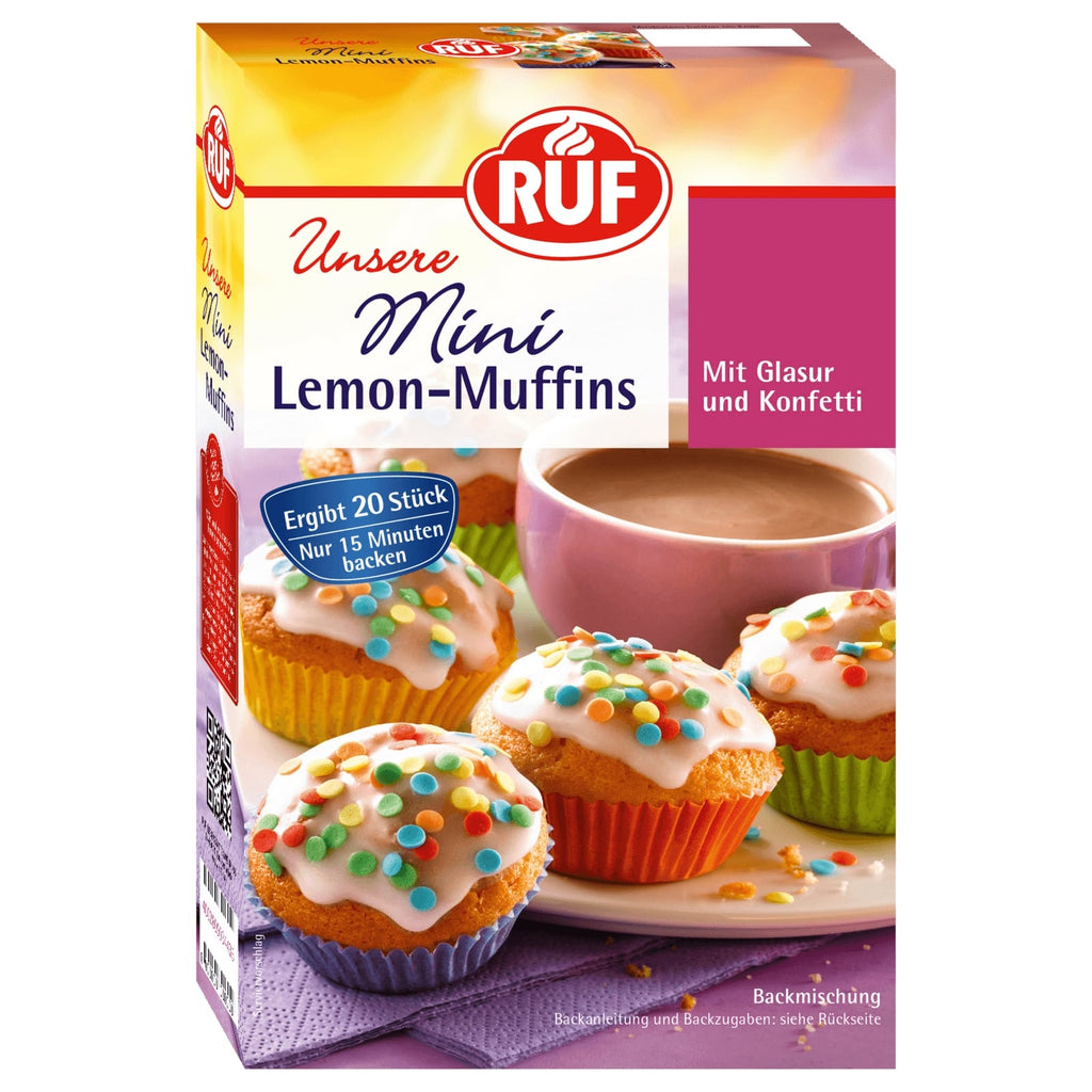 Μείγμα για Μάφιν Λεμόνι Ruf Mini Lemon Muffins 350g