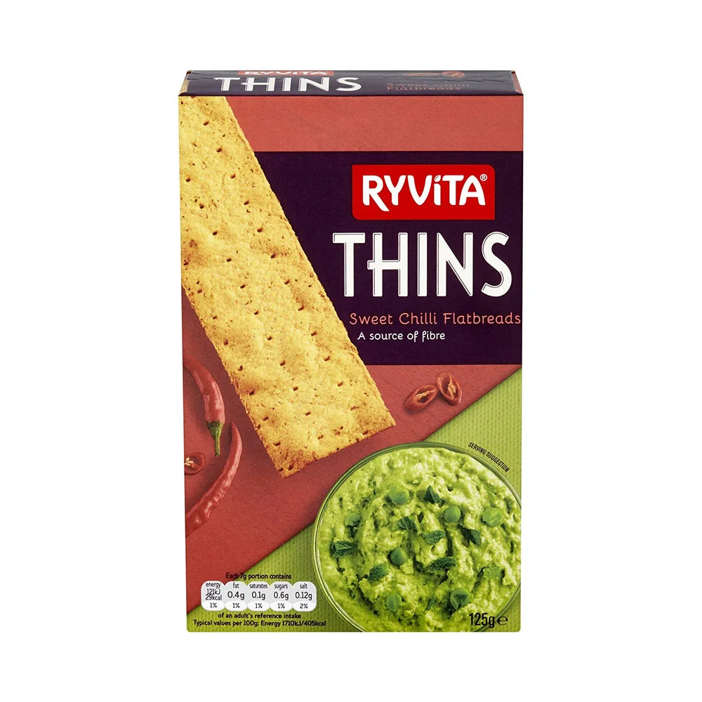 Ryvita Thins Sweet Chili Flatbreads