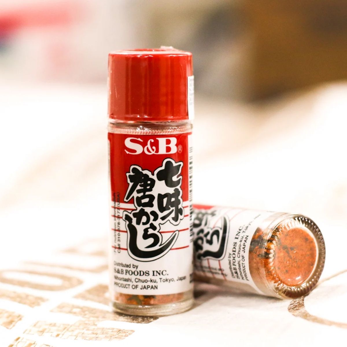 Σκόνη Καυτερής Πιπεριάς S and B Chili Pepper Assorted Nanami Togarashi