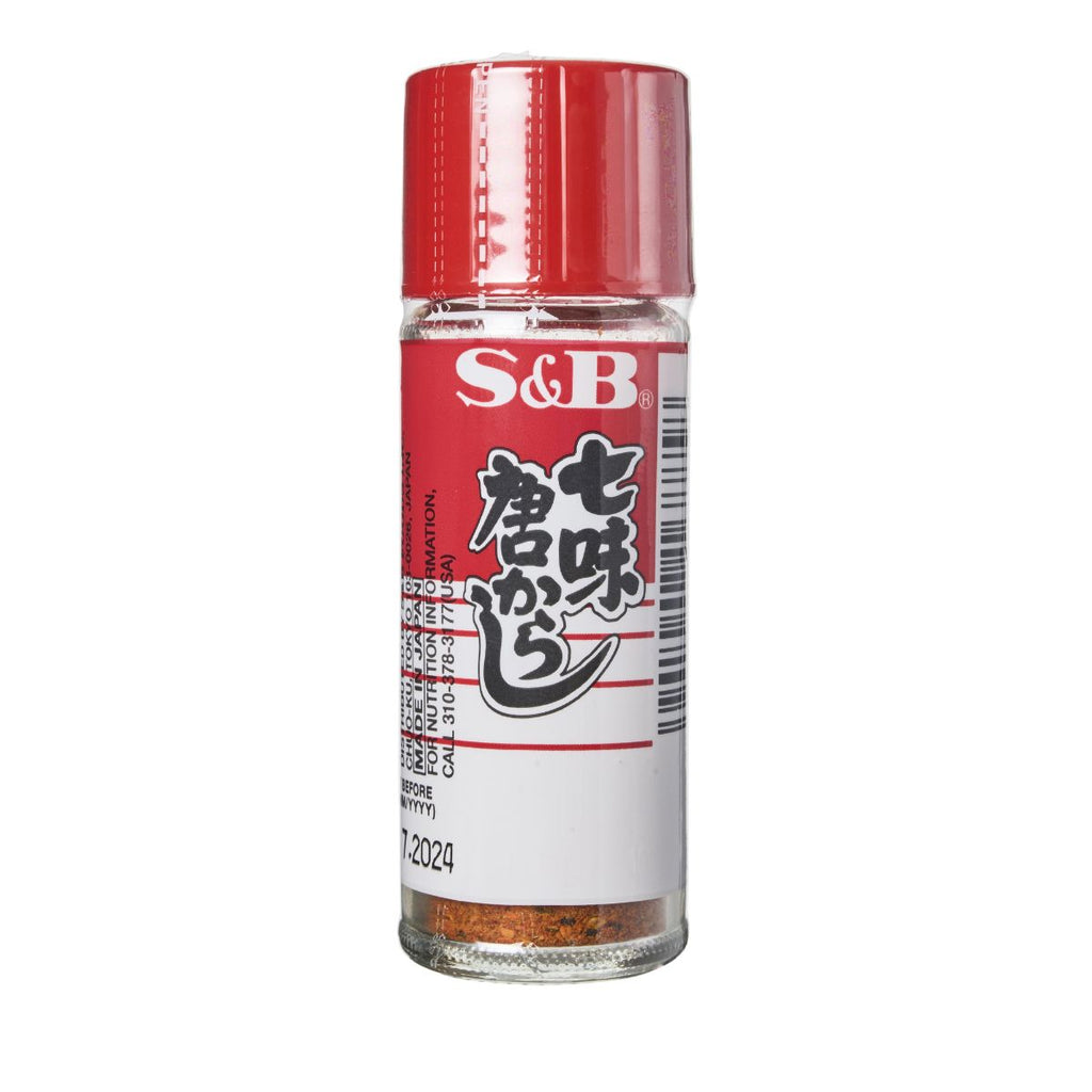 Σκόνη Καυτερής Πιπεριάς S and B Chili Pepper Assorted Nanami Togarashi