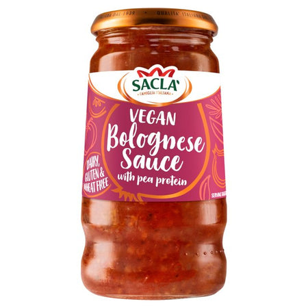 Σάλτσα Μπολονέζ Vegan Sacla Bolognese Sauce with Pea Protein 350g