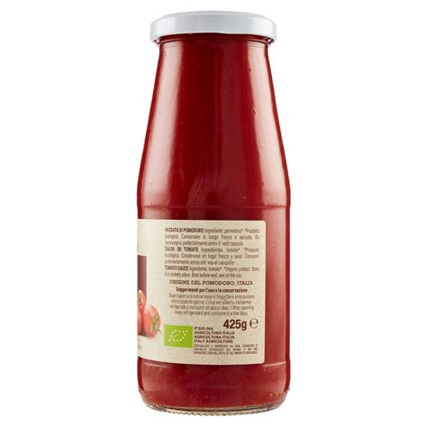 Σάλτσα Τομάτας Βιολογική Sarchio Passata di Pomodoro Bio 425g