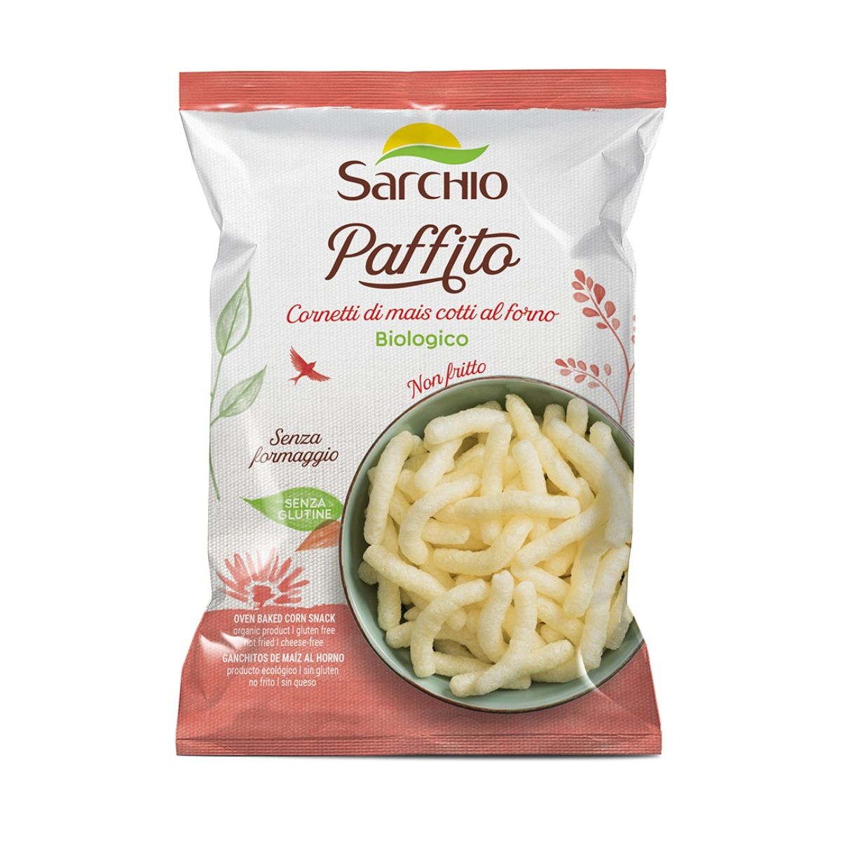 Sarchio Paffito Oven Baked Corn Snacks