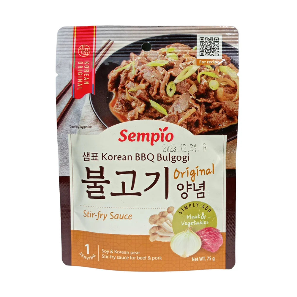 Σάλτσα Sempio Korean BBQ Bulgogi Original Stir Fry Sauce 75g