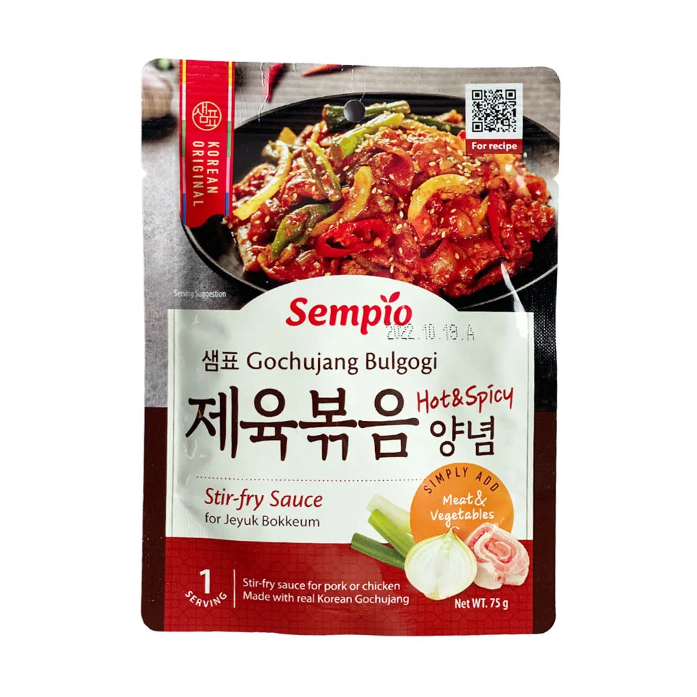 Σάλτσα Sempio Gochujang Bulgogi Hot And Spicy Stir Fry Sauce 75g
