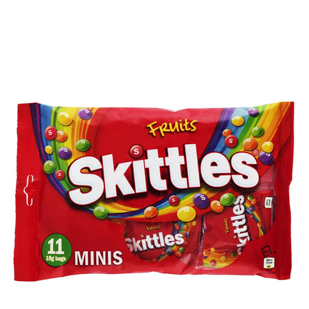 Καραμελάκια Skittles Fruits Minis 11 Bags 198g