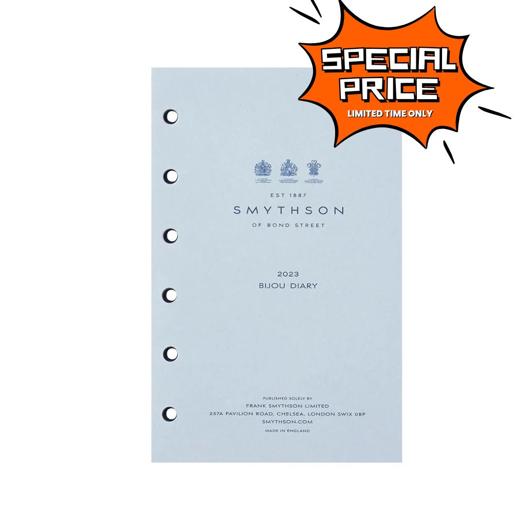Ανταλλακτικό Ημερολογίου Smythson 2023 Bijou Diary Refill