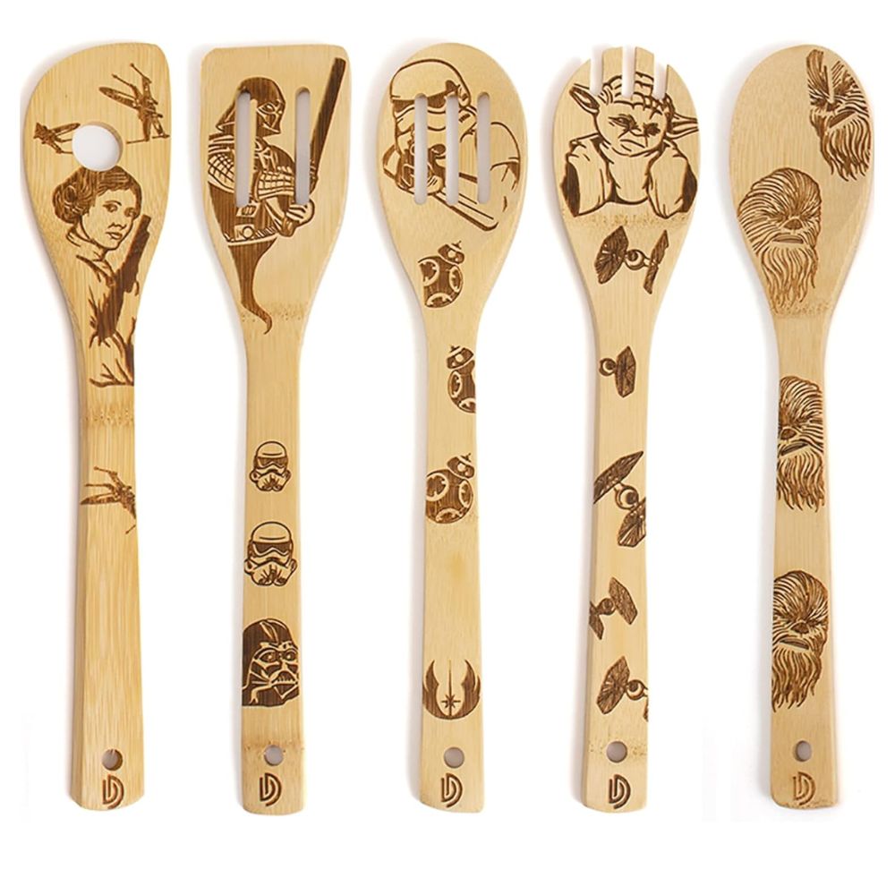 Ξύλινες Κουτάλες Star Wars Wooden Cooking Set