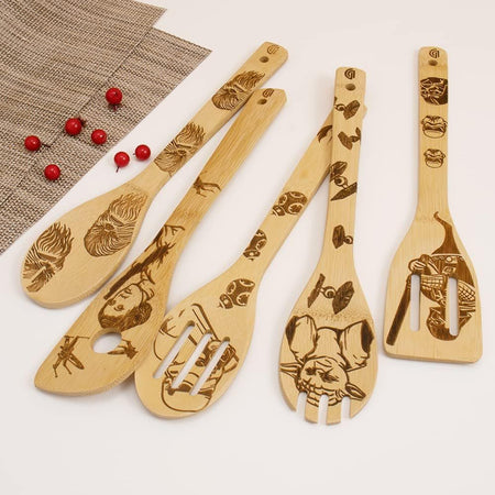 Ξύλινες Κουτάλες Star Wars Wooden Cooking Set