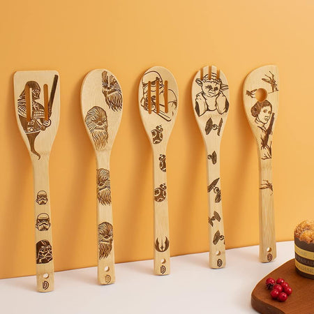 Ξύλινες Κουτάλες Star Wars Wooden Cooking Set