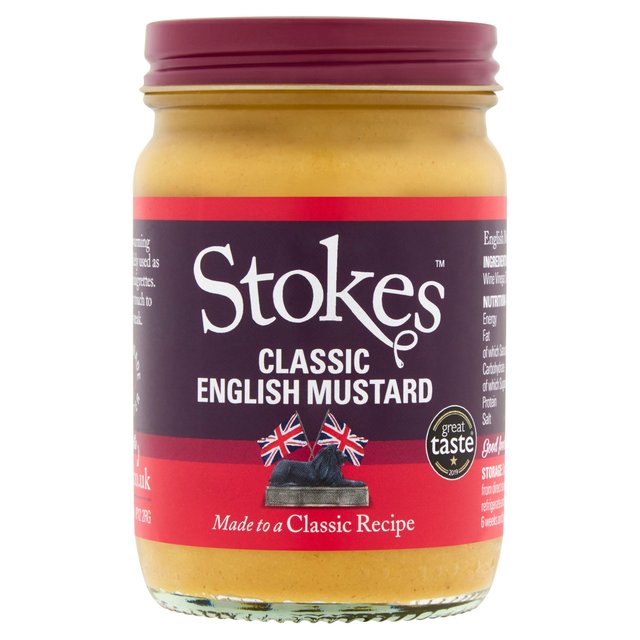 Μουστάρδα Stokes Classic English Mustard Gluten Free 185g