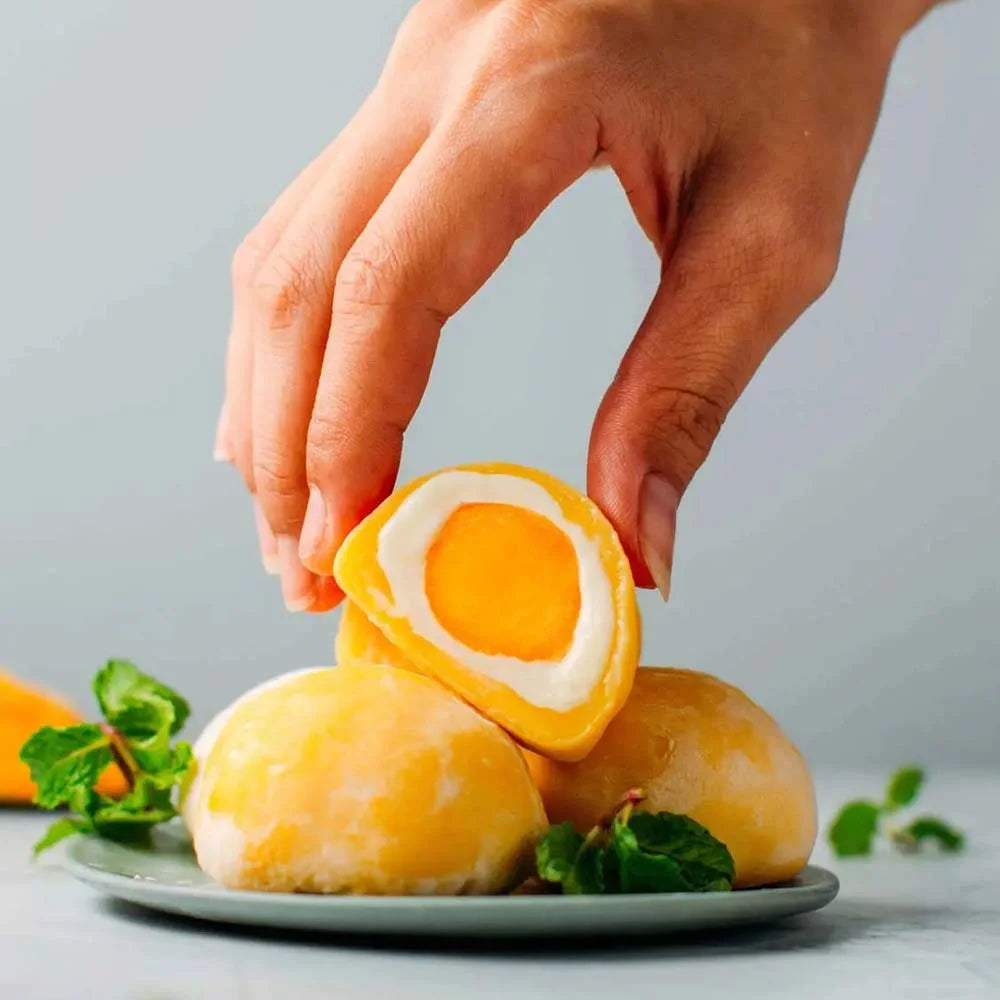 Μαστιχωτά Ρολάκια Ρυζιού Μότσι Taiwan Mochi Museum Mochi Rolls Mango Milk 150g