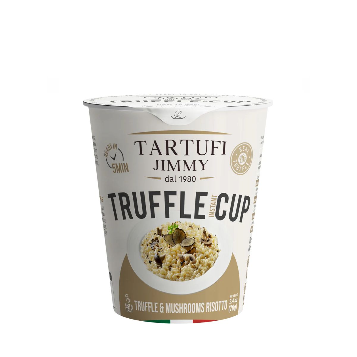 Στιγμιαίο Ριζότο Tartufi Jimmy Truffle Mushroom Risotto Cup