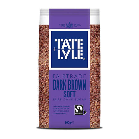 Ζάχαρη Μαύρη Tate and Lyle Dark Brown Soft Pure Cane Sugar 500ml