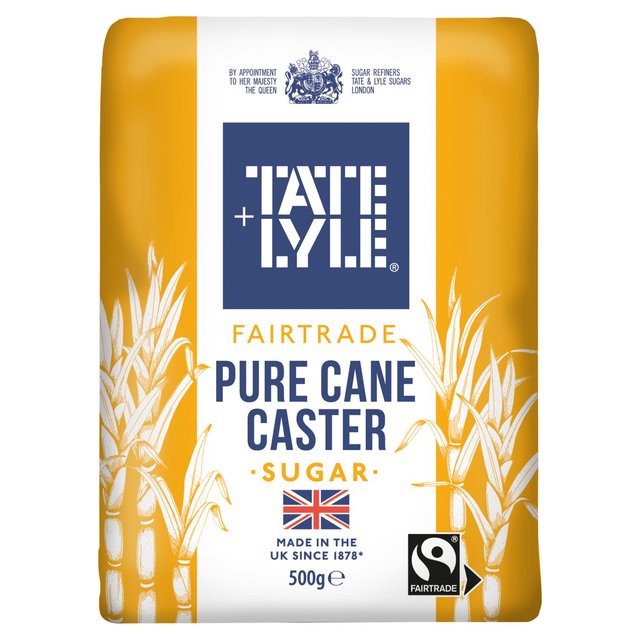 Ζάχαρη Λευκή για Γλυκά Tate and Lyle Caster Baking Sugar 500g