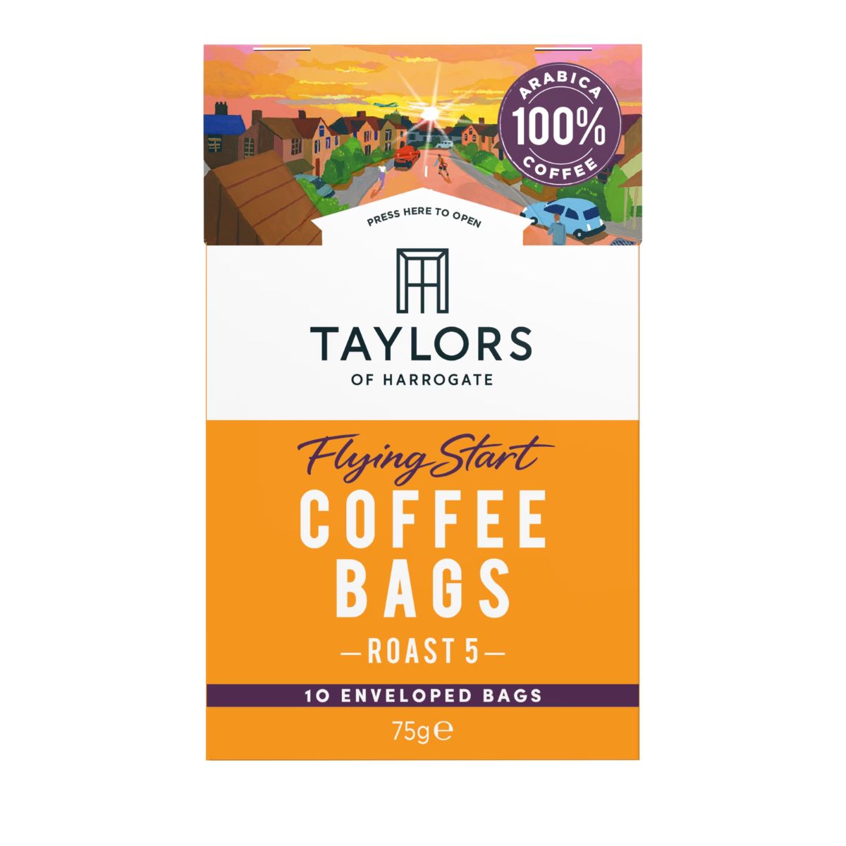 Καφές Taylors of Harrogate Flying Start Roast 5 Coffee Bags 10 Φακελάκια