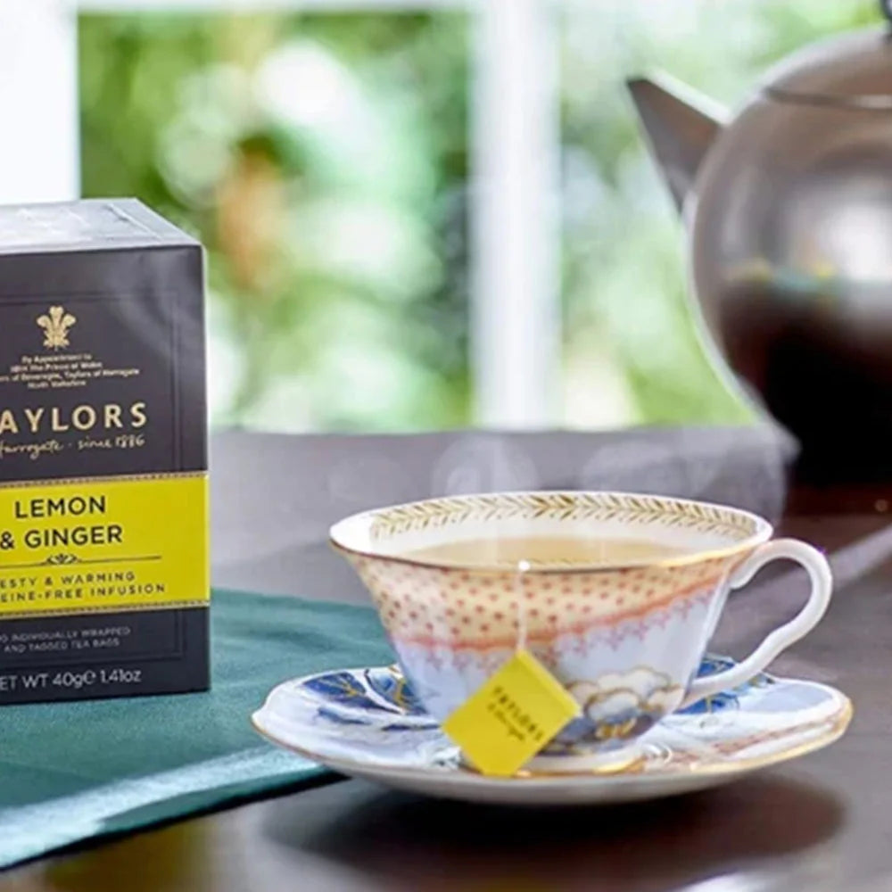 Αφέψημα Με Λεμόνι Και Τζίντζερ Taylors of Harrogate Lemon and Ginger 40g