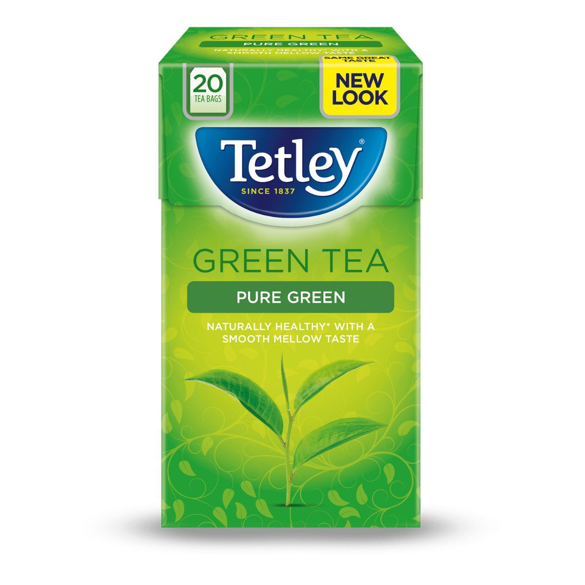 Τσάι Πράσινο Tetley Green Pure 25 Φακελάκια