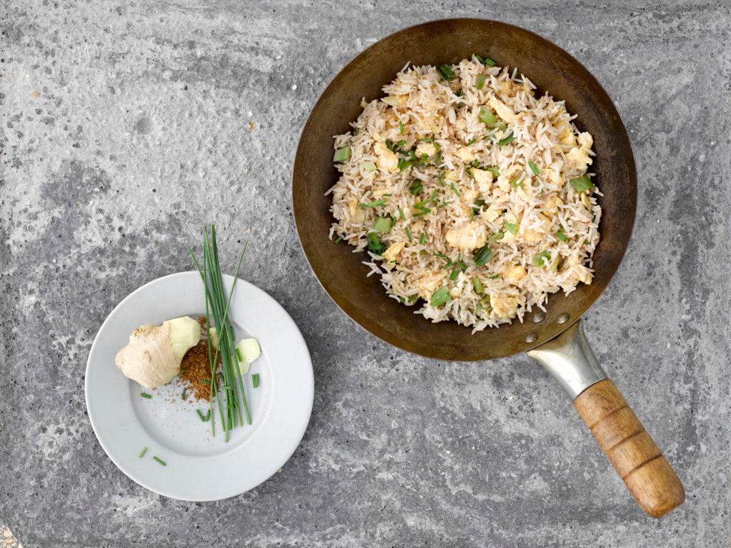 Ρύζι Μπασμάτι Ατμού Tilda Egg Fried Steamed Basmati Rice Gluten Free 250g