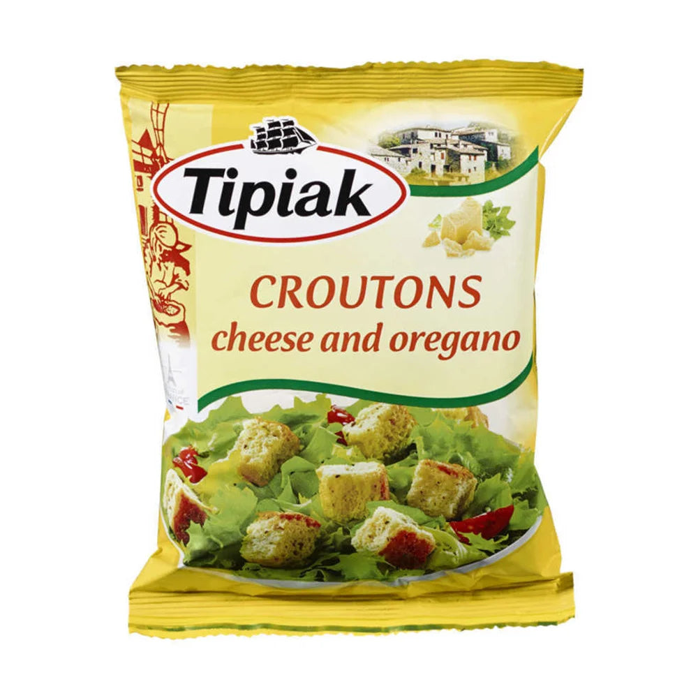 Κρουτόν με Τυρί και Ρίγανη Tipiak Croutons Cheese and Oregano
