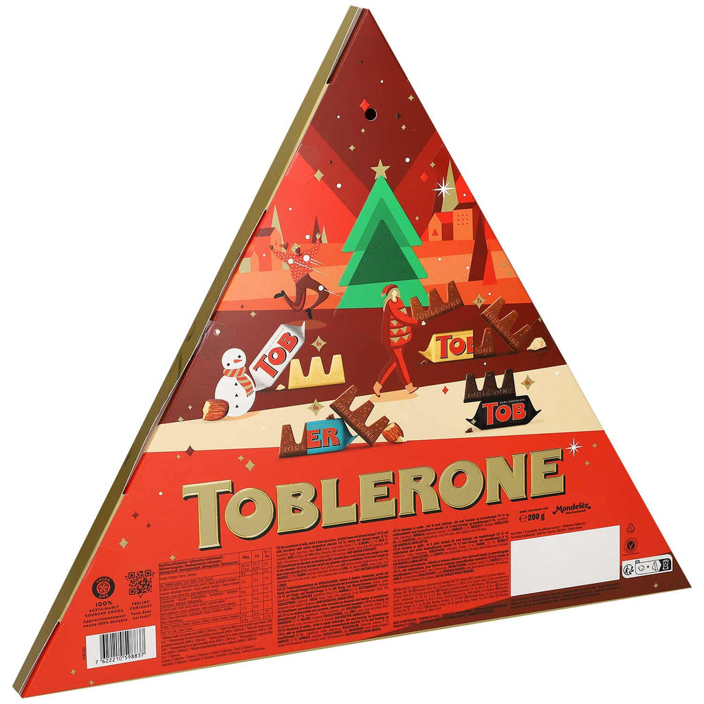 Toblerone Triangular Advent Calendar