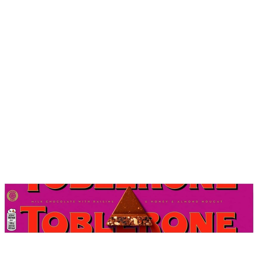 Toblerone With Fruits and Nuts