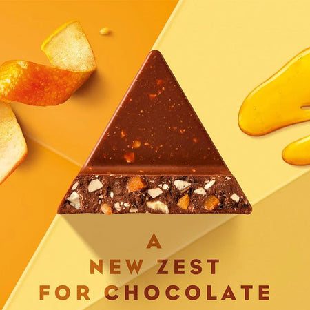 Σοκολάτα Γάλακτος Με Πορτοκάλι Extra Large Toblerone With Orange Twist 360g
