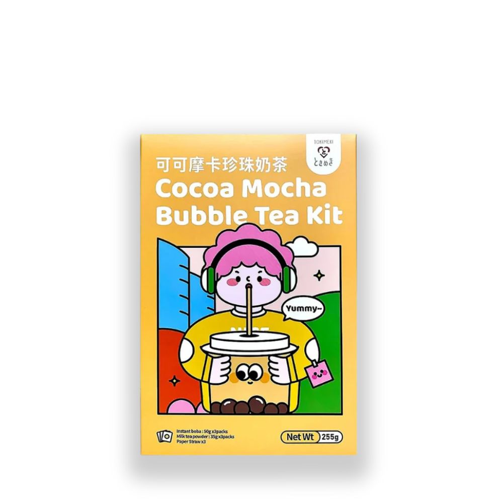 Tokimeki Cocoa Mocha Bubble Tea Kit