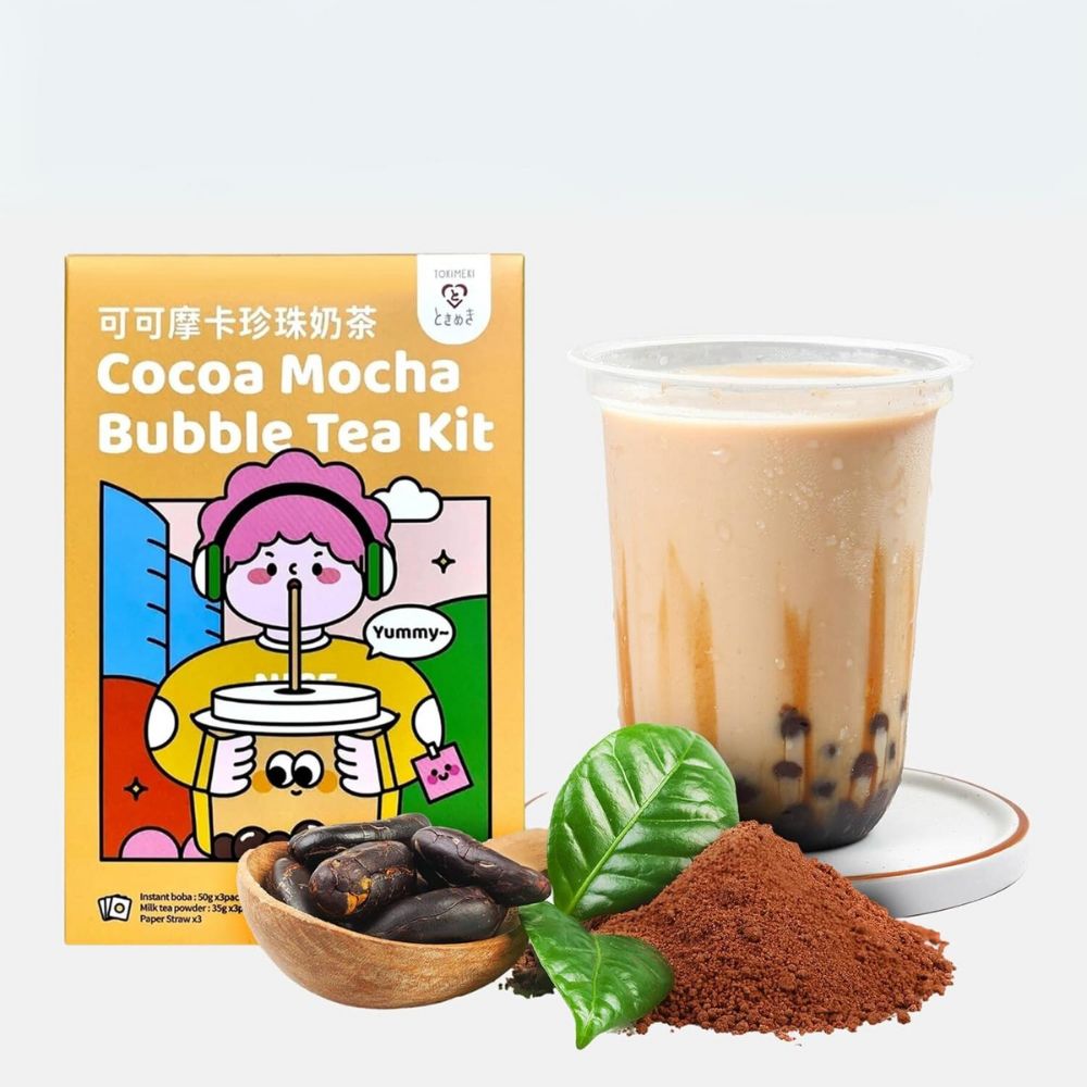 Tokimeki Cocoa Mocha Bubble Tea Kit