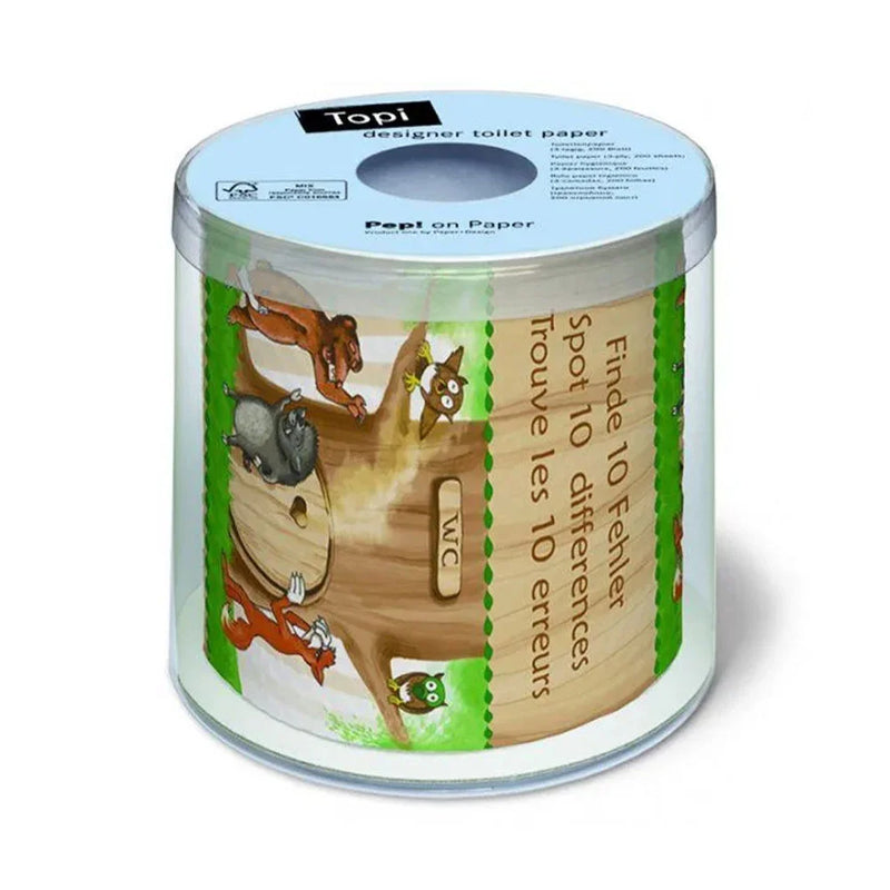 Χαρτί Υγείας Topi Designer Toilet Paper 10 Difference 125g