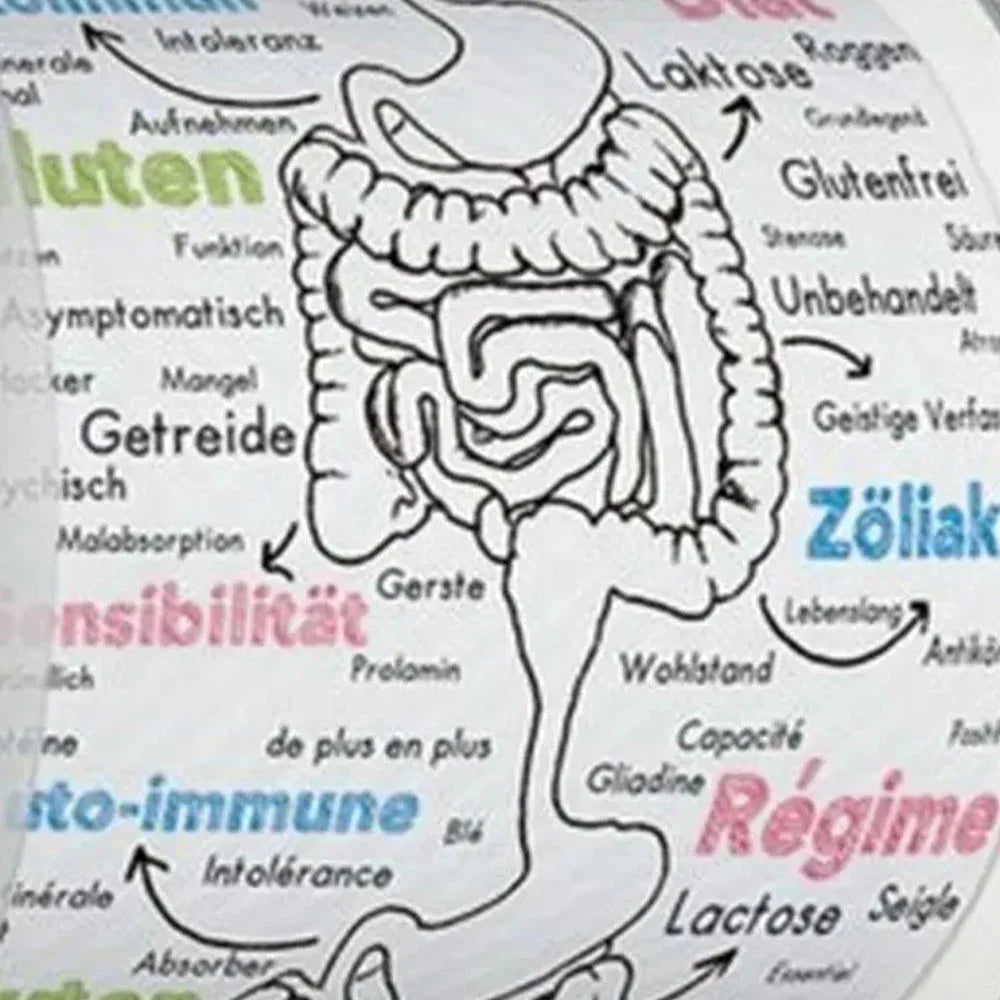 Χαρτί Υγείας Topi Designer Toilet Paper Anatomy 125g