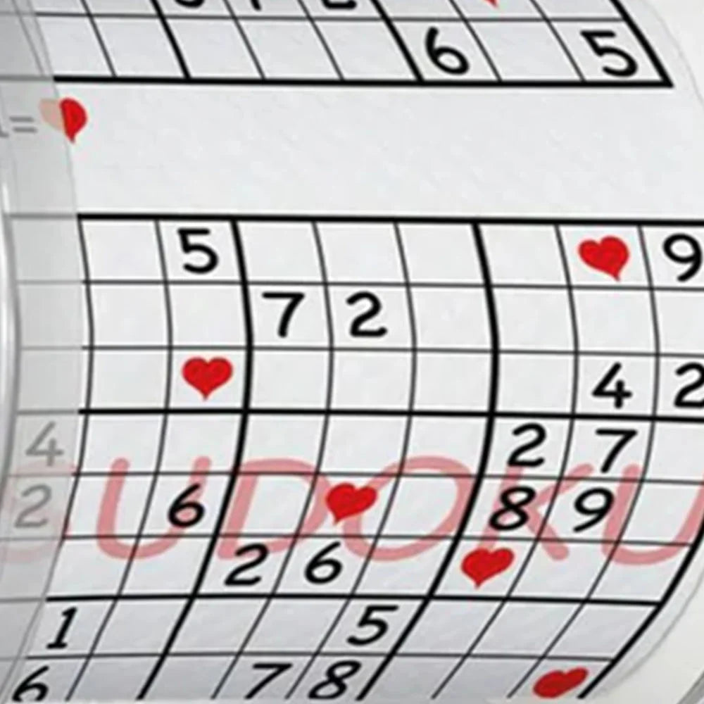 Χαρτί Υγείας Topi Designer Toilet Paper Sudoku 125g