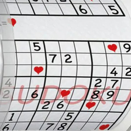 Χαρτί Υγείας Topi Designer Toilet Paper Sudoku 125g
