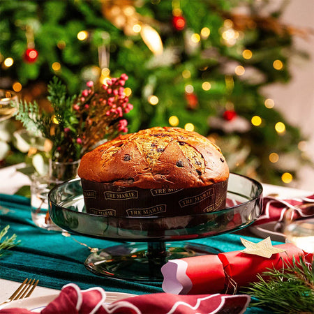 Χριστουγεννιάτικο Κέικ Πανετόνε Tre Marie Capolavoro Noir Panettone Christmas Cake 830g