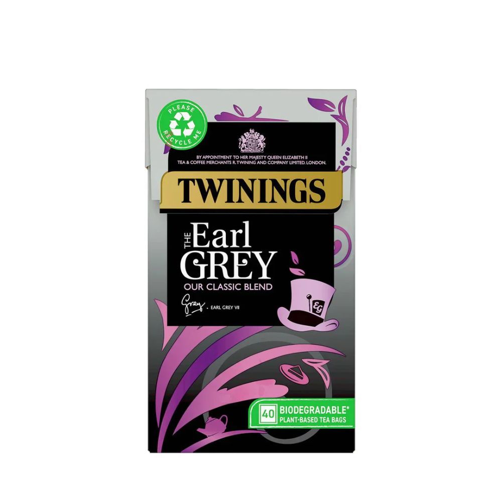 Τσάι Μαύρο Twinings Earl Grey Our Classic Blend 40 Φακελάκια