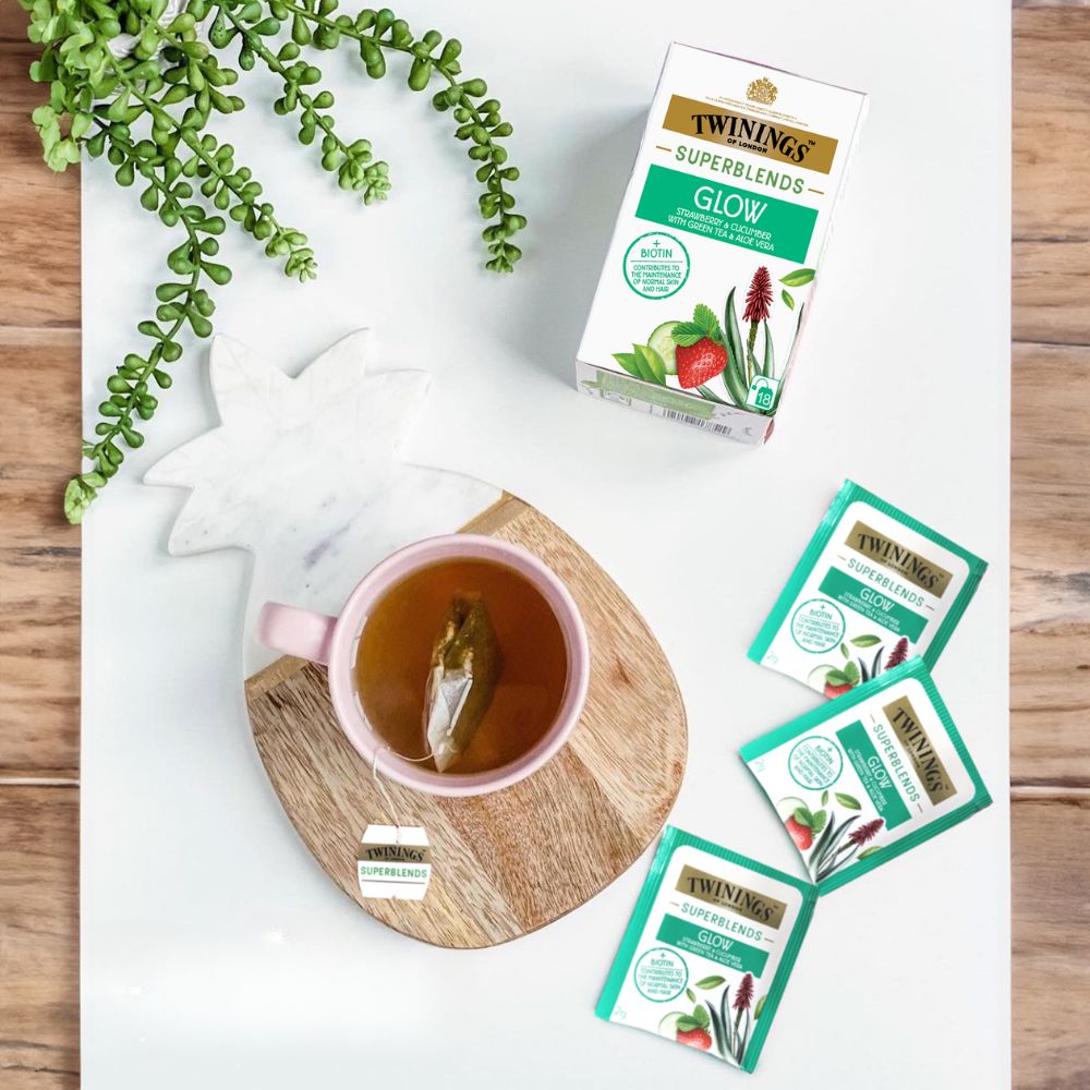 Αφέψημα Βοτάνων Twinings Superblends Glow Tea