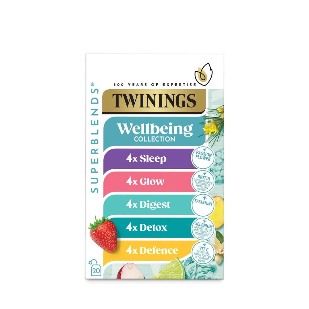 Τσάι Συλλογή Ευεξίας Twinings Superblends Wellbeing Collection 20 Φακελάκια