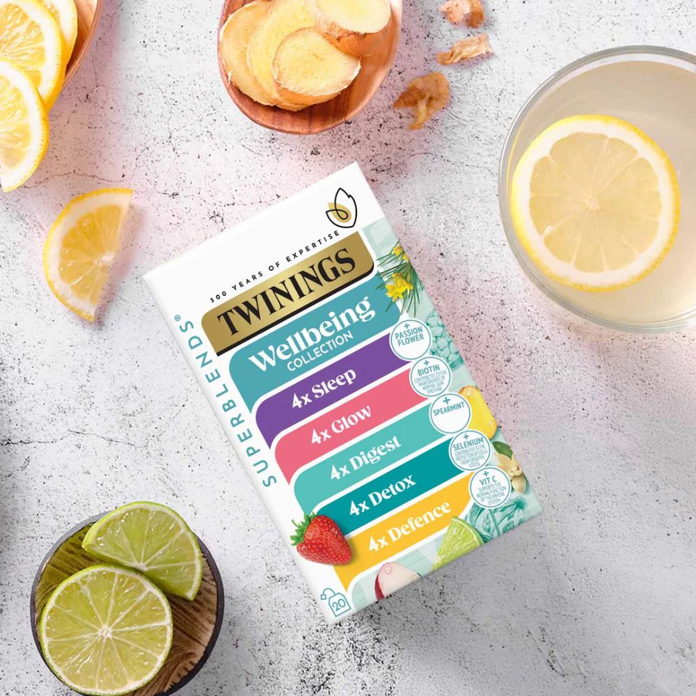 Τσάι Συλλογή Ευεξίας Twinings Superblends Wellbeing Collection 20 Φακελάκια