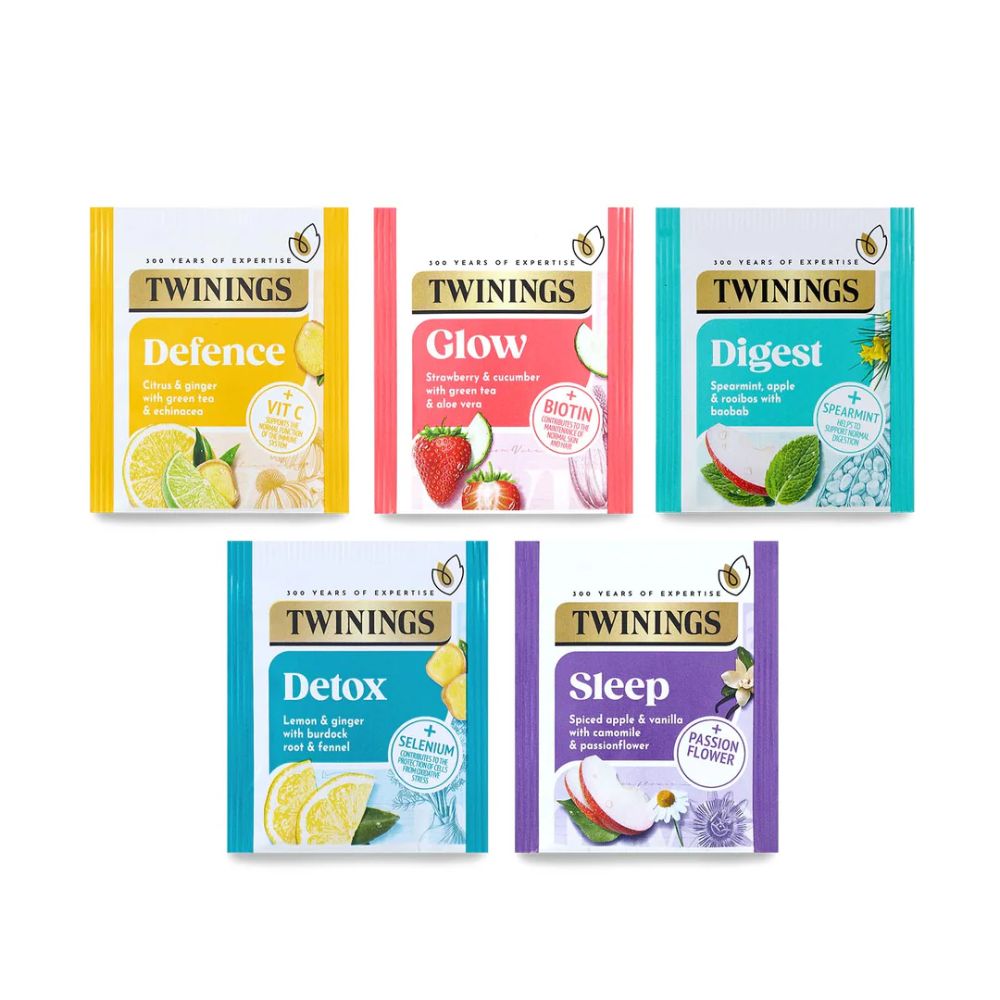 Τσάι Συλλογή Ευεξίας Twinings Superblends Wellbeing Collection 20 Φακελάκια