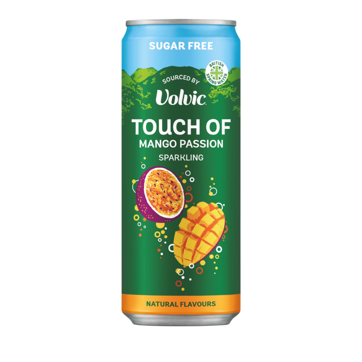 Αναψυκτικό Sugar Free Volvic Touch of Mango Passion Sparkling