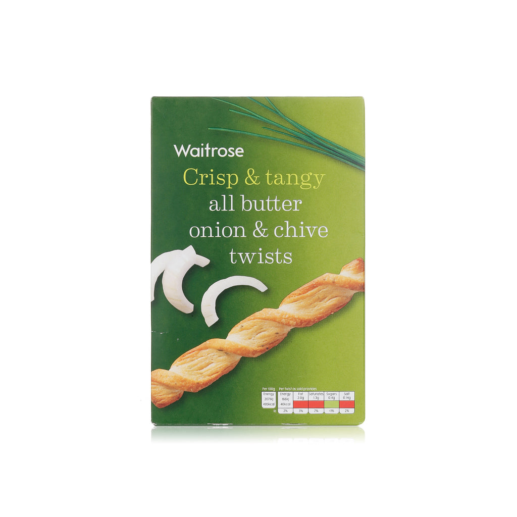 Κρουασίνια Βουτύρου Waitrose All Butter Onion and Chive Twists 125g